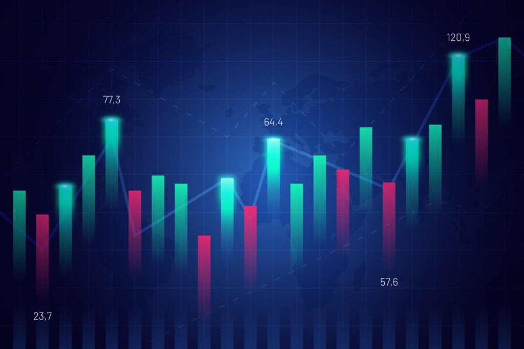 Stock Market up and down