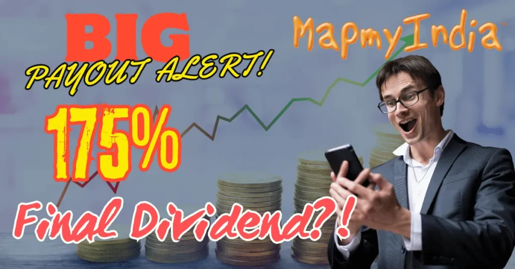 MapmyIndia dividend 2025